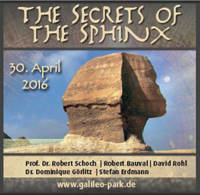 Poster for Secrets of the Sphinx Conference in Germany