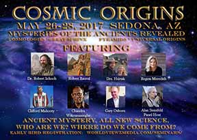 Poster for Cosmic Origins Conference in Sedona in 2017