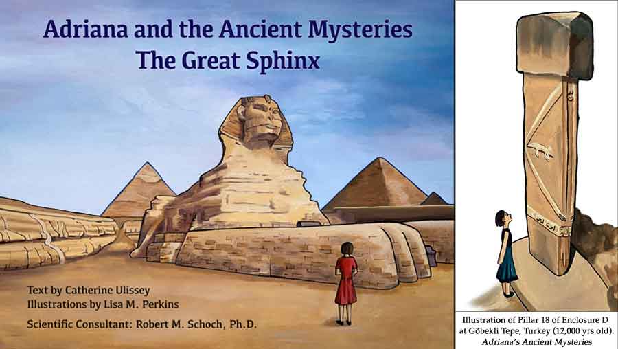 Promo for Schoch and Ulissey children's book: Adriana and the Ancient Mysteries: 
					The Great Sphinx